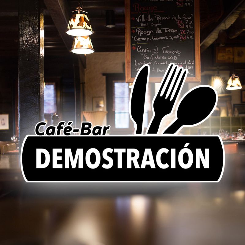 Café-Bar Demostración