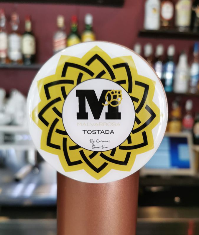 Ref: Cervezas tostada barril