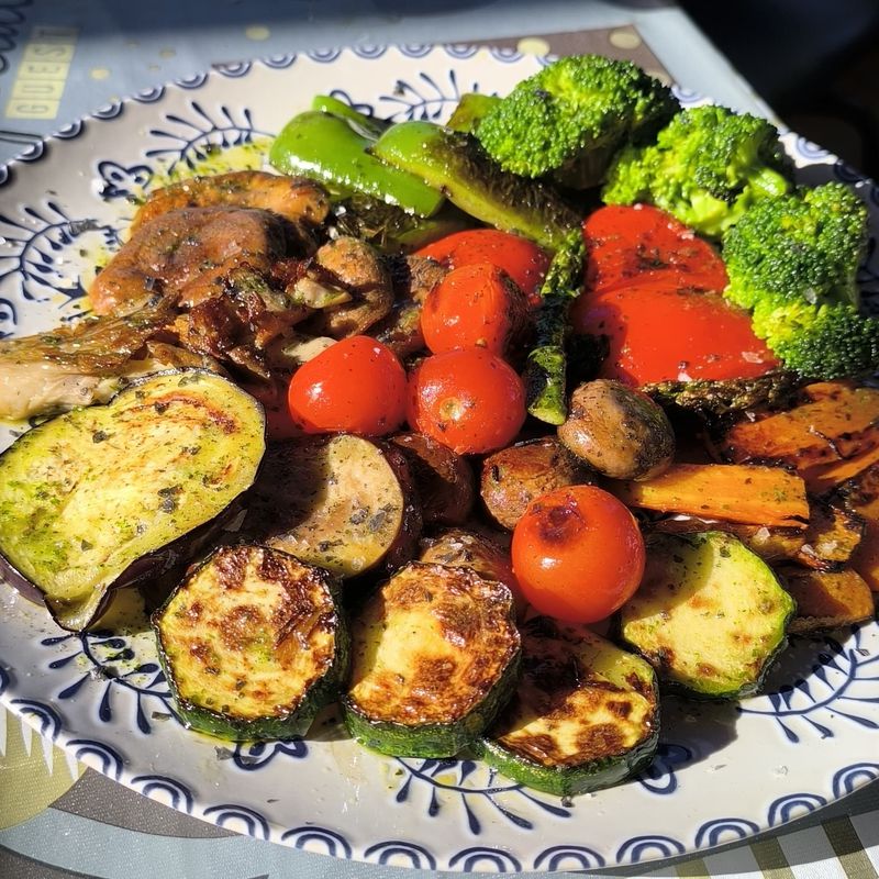Parrillada de verduras