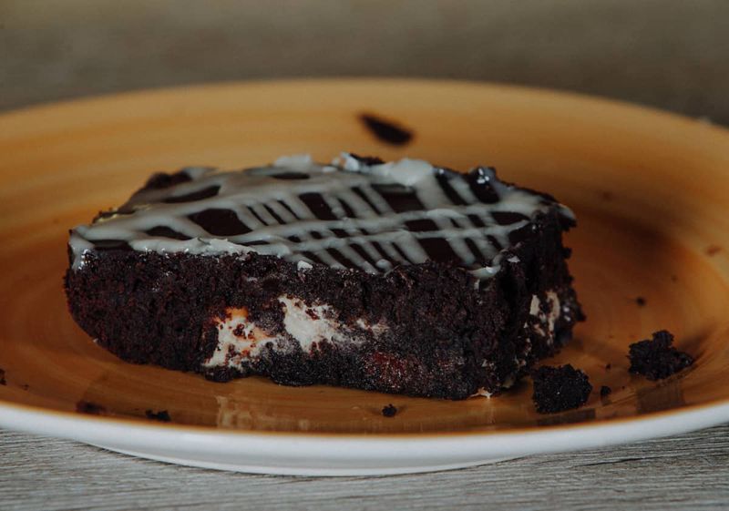 Brownie à la crème glacée
